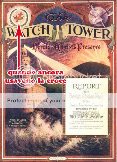 the watch tower con croce