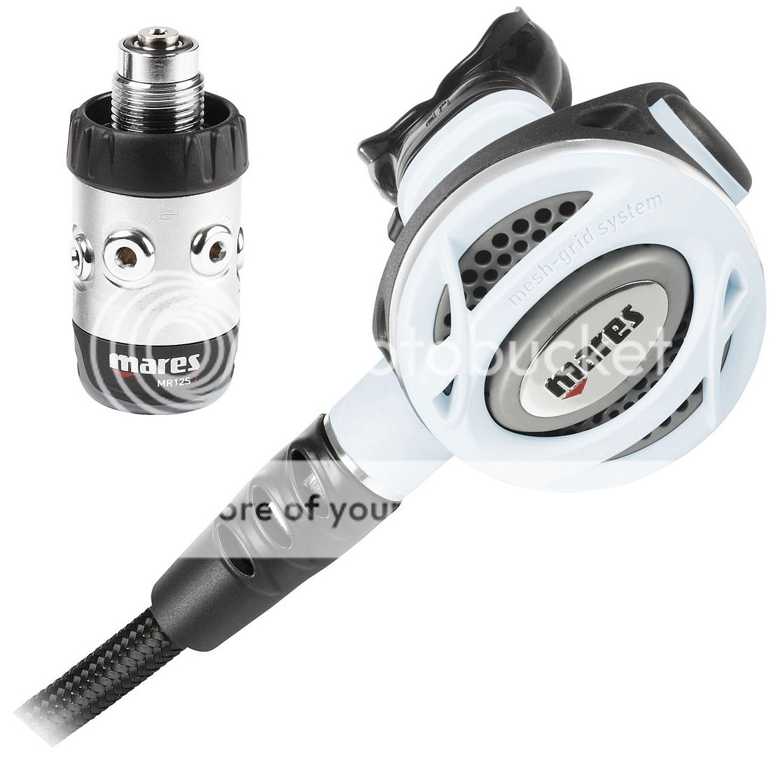 Mares PRESTIGE 12S She Dives Scuba Diving Regulator 1st Stage + 2nd