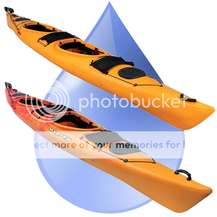 Osprey Duo Tandem Touring Ocean Kayak with Free Seats and Paddles eBay