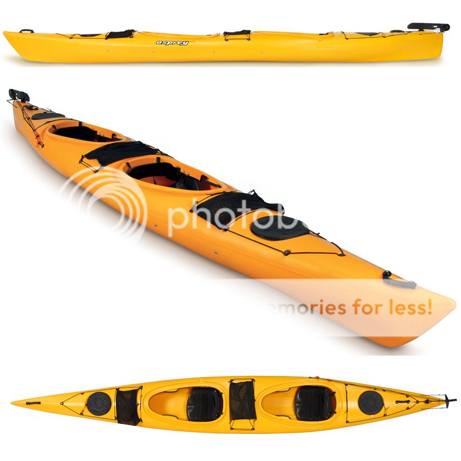 Osprey Duo Tandem Touring Ocean Kayak with Free Seats and Paddles eBay