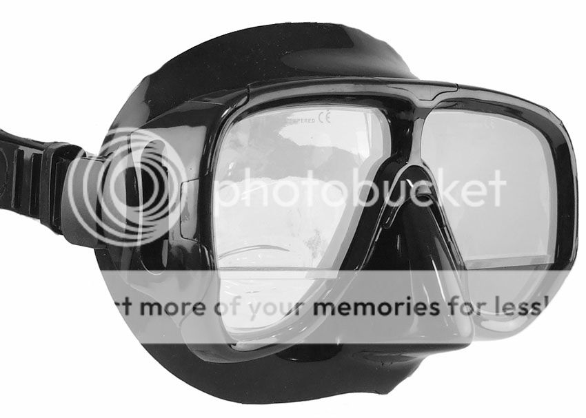 Scuba Diving Mask with Bifocal Gauge Reader Prescription Lens eBay