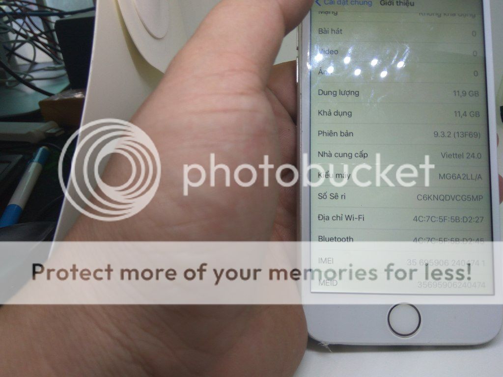 iphone 6 16 trắng hư touch 6t3 - 3