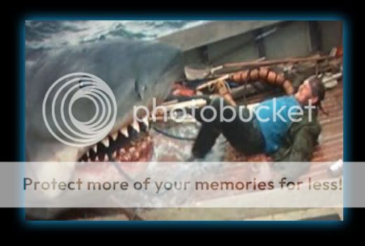 Man getting eatin by shark on j...